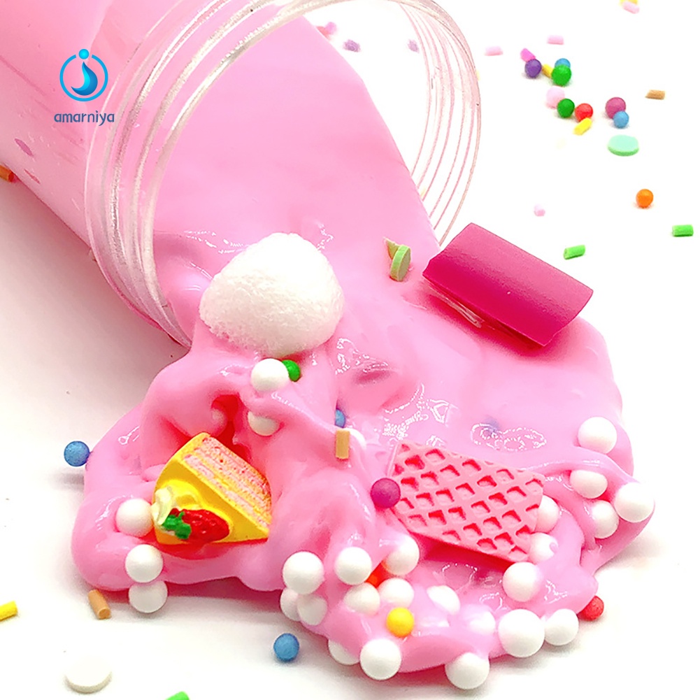 Đồ Chơi Slime Mềm Không Dính Giảm Căng Thẳng Cho Trẻ Em DIY