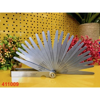 Thước căn lá thép, 21 lá, thang đo 0.05-2.00mm, vogel 411009