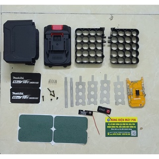Combo bộ vỏ mạch mkt 18v 5s4p phụ kiện đầy đủ như hình.