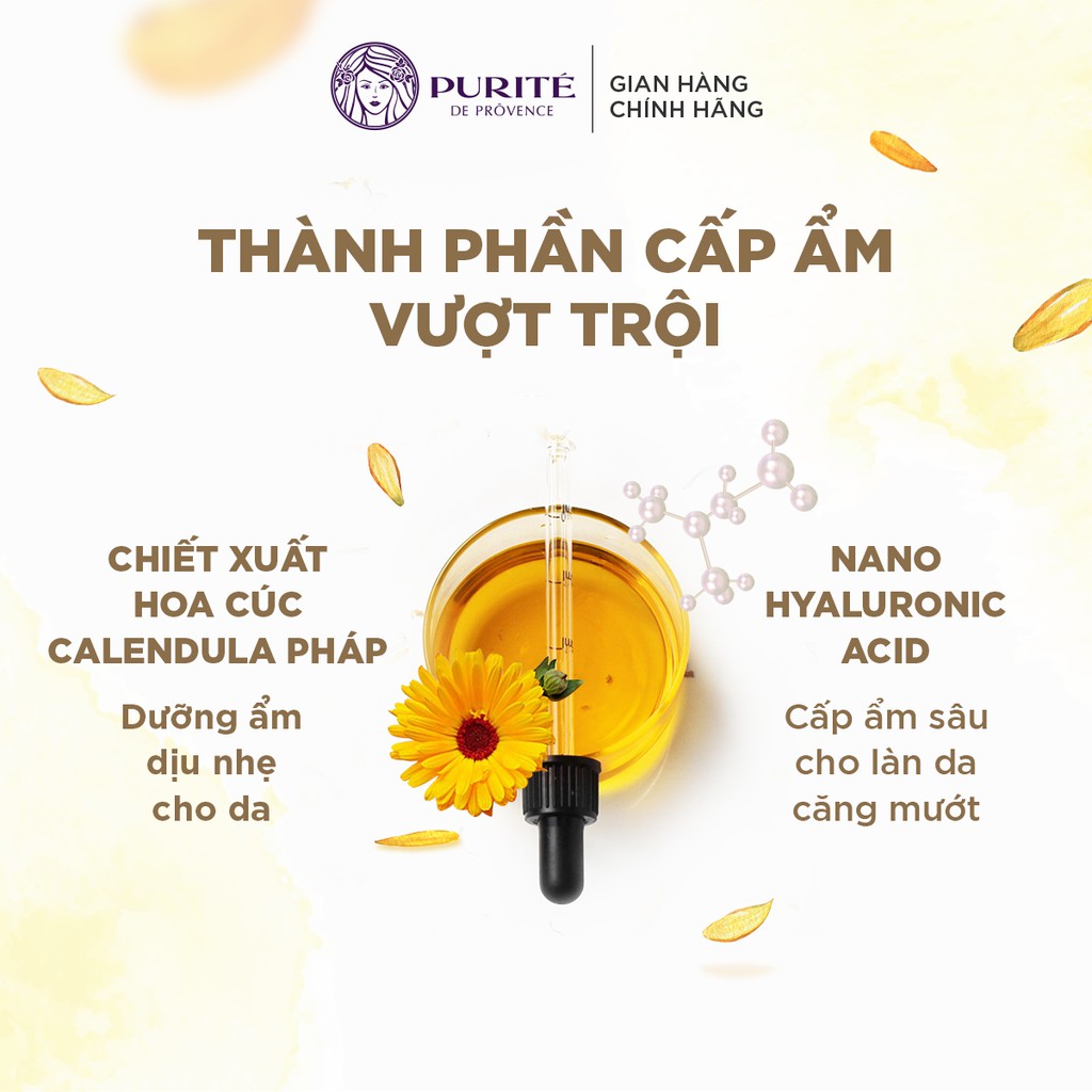 Kem Dưỡng Ẩm Hoa Cúc Calendula Purité 50ml | BigBuy360 - bigbuy360.vn