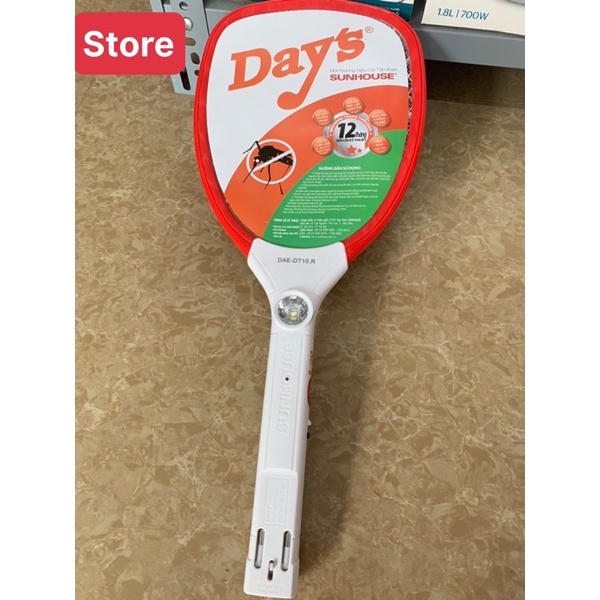 Vợt muỗi sunhouse DAE-DT10.R Hàng Chính Hãng Sunhouse