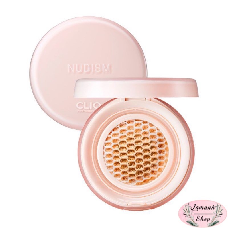 ( CHÍNH HÃNG ) Phấn Nước Clio Nudism Water Grip Cushion SPF50+ PA+++ (kèm lõi)