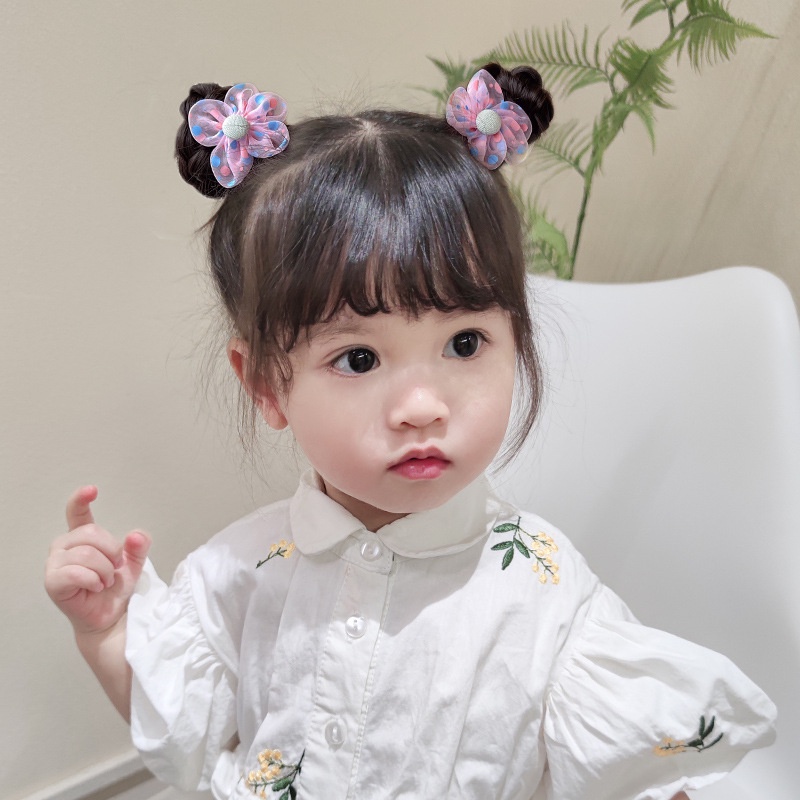 Set 10 KẹP TóC Nơ / Hoa Dễ Thương Cho Bé GáI