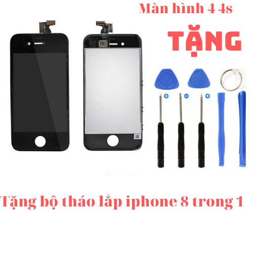 Màn hình full bộ ip 4s[ Tặng bộ sửa 8 trong 1]