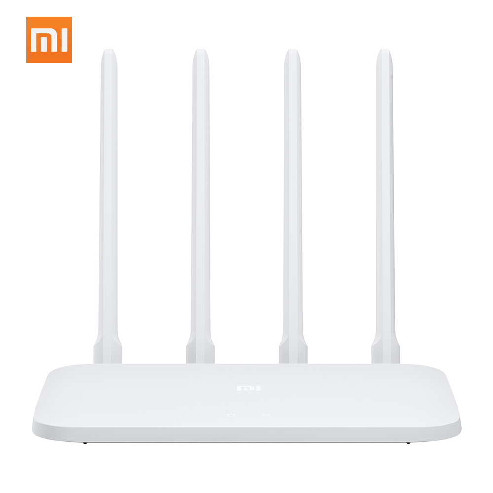 Thiết Bị Phát Wifi Xiaomi Mi 4c 64 Ram 802.11 B / G / N 2.4ghz 300mbps 4 Ăng Ten Điều Khiển Qua Ứng Dụng