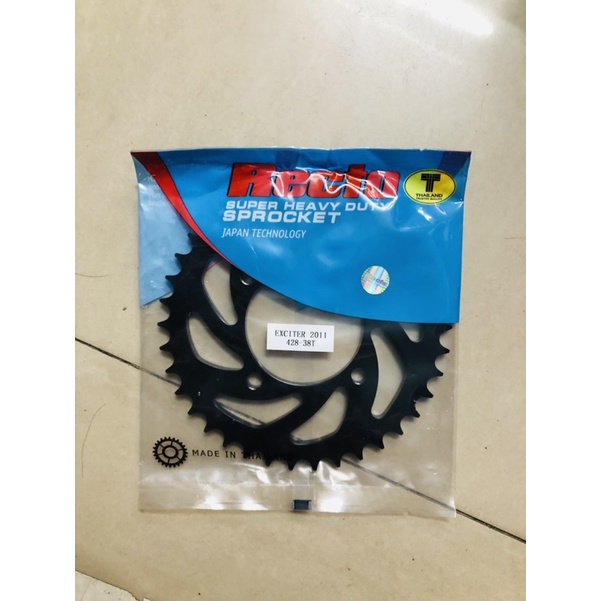 Nhông Sên Dĩa Recto Thái Lan ex135 các đời 4S,5S, Sên 9 li vàng gold