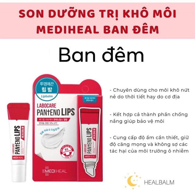 Son dưỡng môi MEDIHEAL LABOCARE PANTENO LIPS