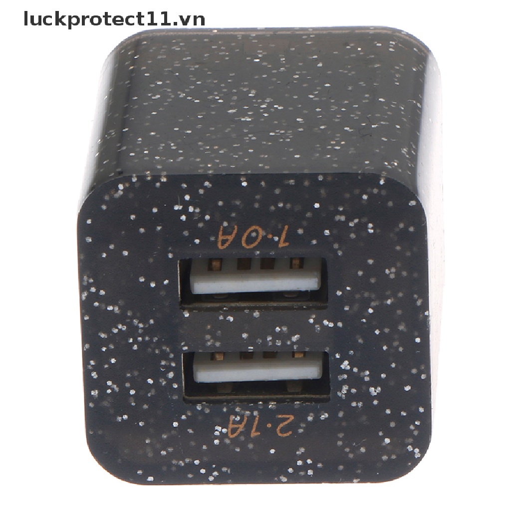 Phích Cắm Sạc Điện Thoại 5V 2 Cổng USB