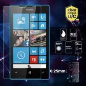 Kính cường lực, Kính Cường Lực Full Màn Nokia Lumia 925 kính trong suốt mài cạnh tặng kèm khăn lau. PhuKiênBingMax