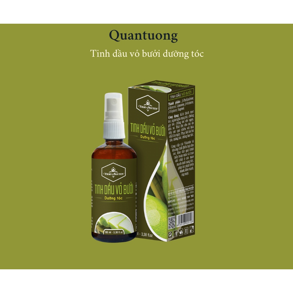 Tinh dầu vỏ bưởi 100ML