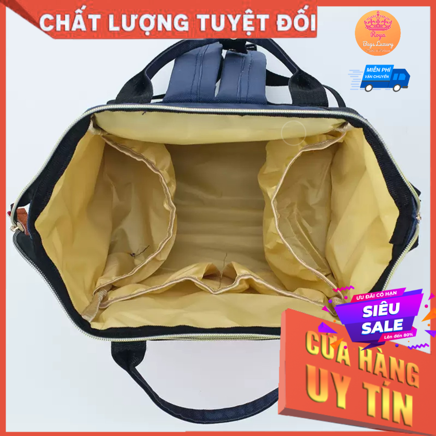 Balo bỉm sữa  FREESHIP  cho mẹ và bé 115E Đựng Đồ Đa Năng Cho Mẹ Và Bé TIỆN LỢI
