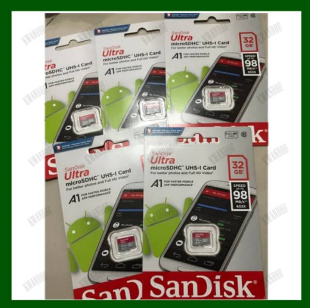 Thẻ Nhớ Sandisk Ultra 32gb Microsdhc A1 Class 10