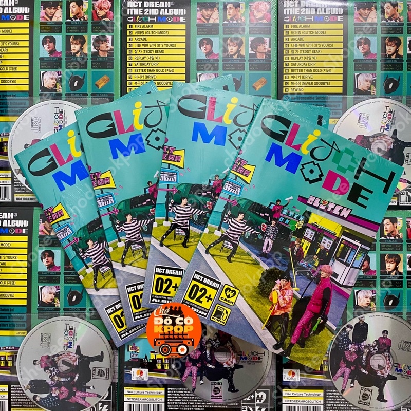 NCT DREAM ‘Glitch Mode’ Album Nguyên Seal kèm quà SM