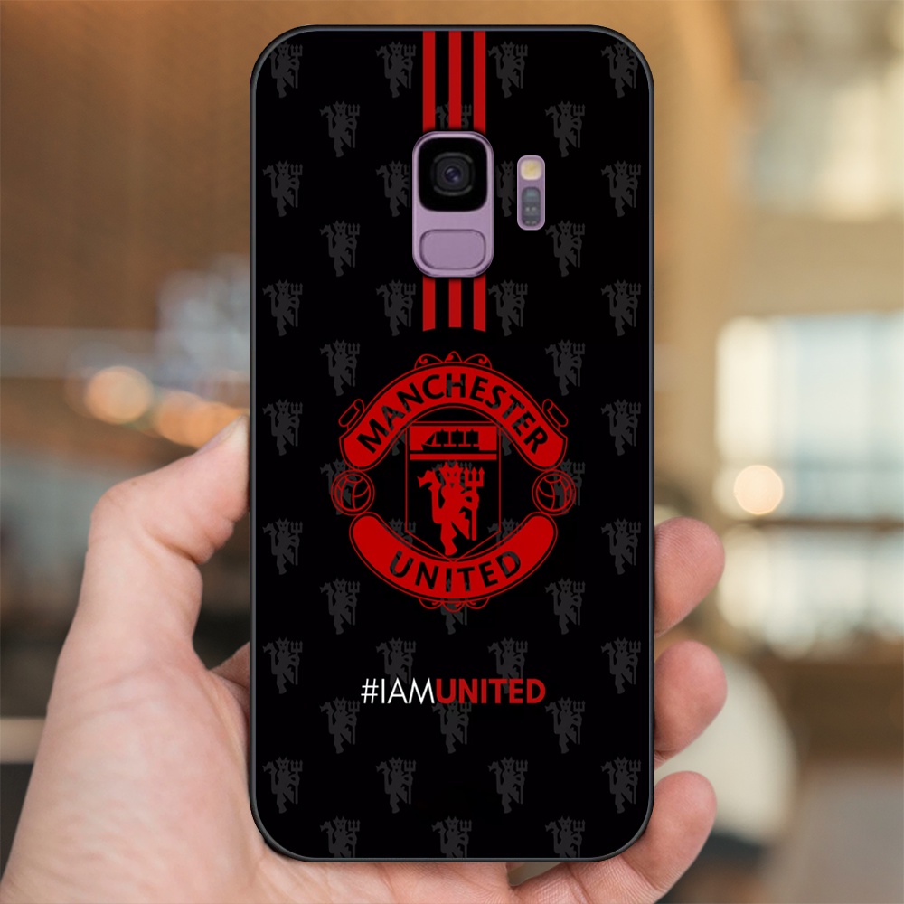 Ốp lưng Samsung S9 viền đen in hình MU Manchester United