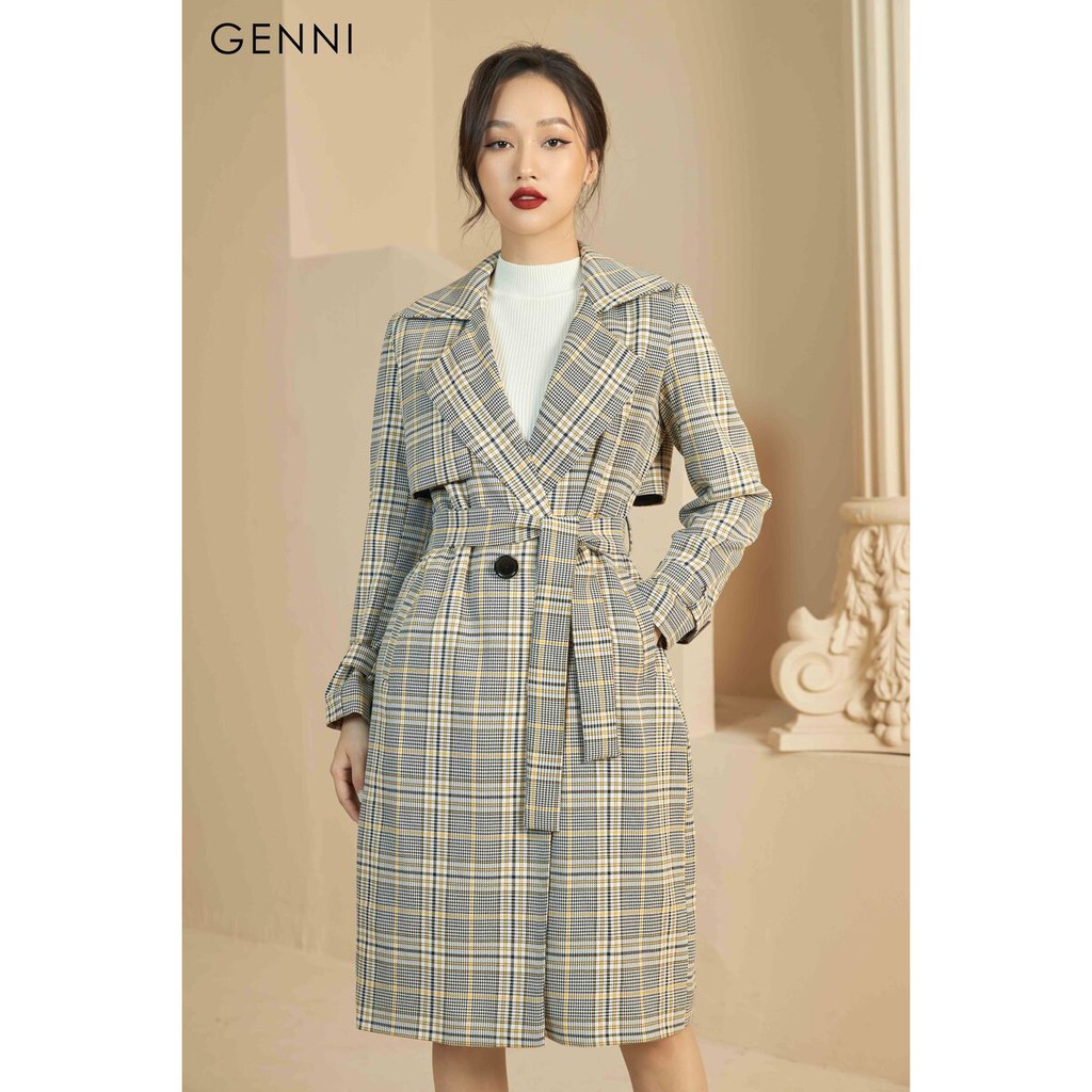 [Mã FAMALLT5 giảm 15% đơn 150k] Áo khoác mangto GAV003 - Genni