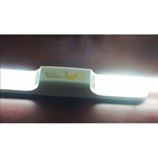 Đèn led DoubleWing 2x18W Thủy tinh - Nhựa Điện quang