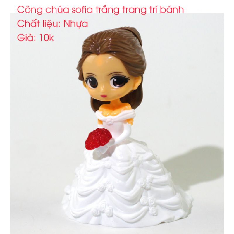 Công chúa Elsa, Sofia trang trí bánh