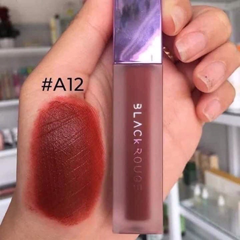 Son black rouge màu A12 ( đỏ gạch trầm )