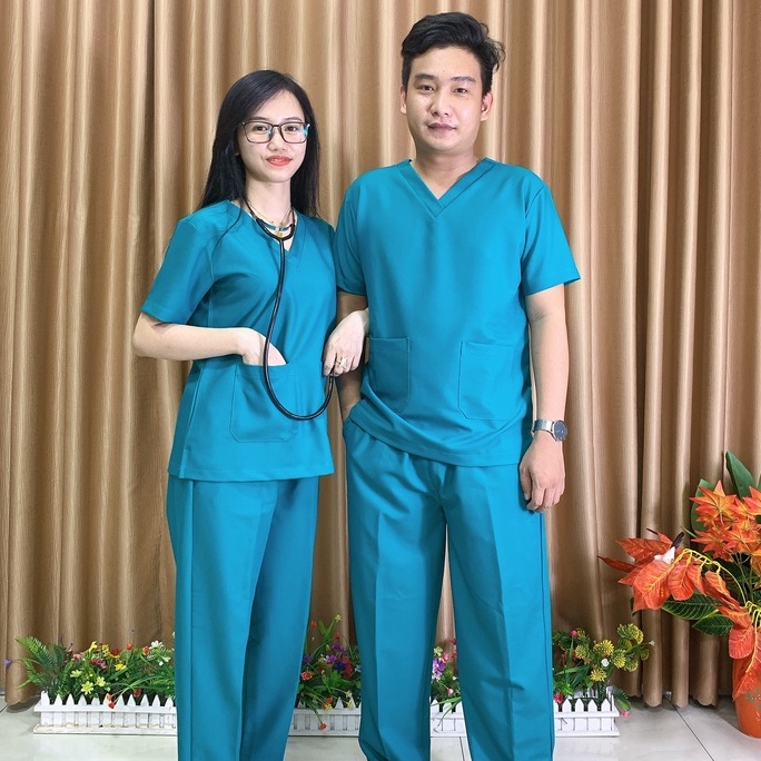 Bộ Đồ Phẫu Thuật, Quần Áo Phòng Mổ Cho NAM Vải Cotton Đủ Size, Màu Sắc