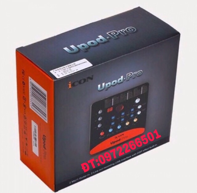 Sound card USB ICON Upod Pro tối ưu âm thanh...