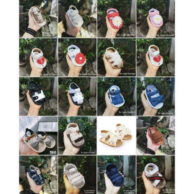 Combo dép tập đi cho khách