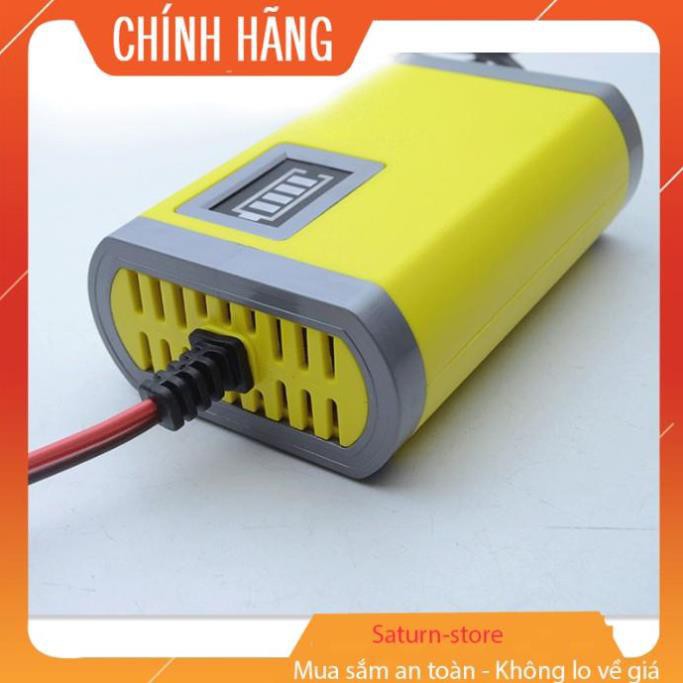 Bộ sạc bình acquy 12v 2A thông minh, tự động ngắt khi đầy sạc bình ắc quy 12v Máy Sạc Bình Ắc Quy Tự Động Cho Xe Máy (12