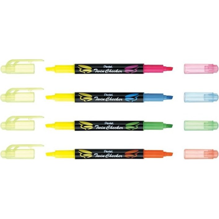 Bút dạ quang 2 đầu Pentel SLW8 Twin Tip Highlighter