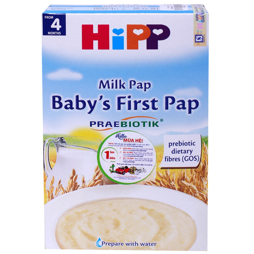 Bột ăn dặm HiPP 250g