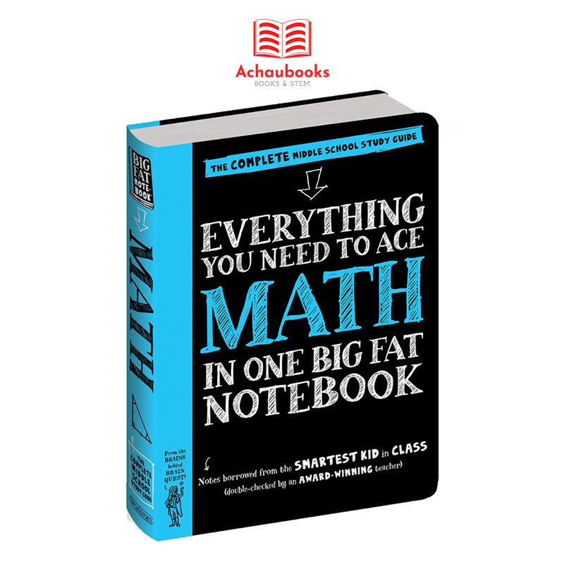 Sách Everything you need to ace Maths, Sổ Tay Toán Học - Á Châu Books