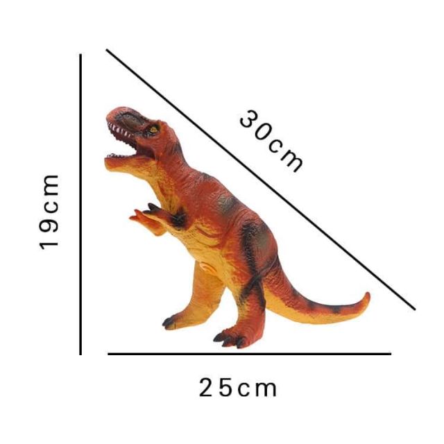 khủng long cổ đại có âm thanh nhựa mền dẽo dầy