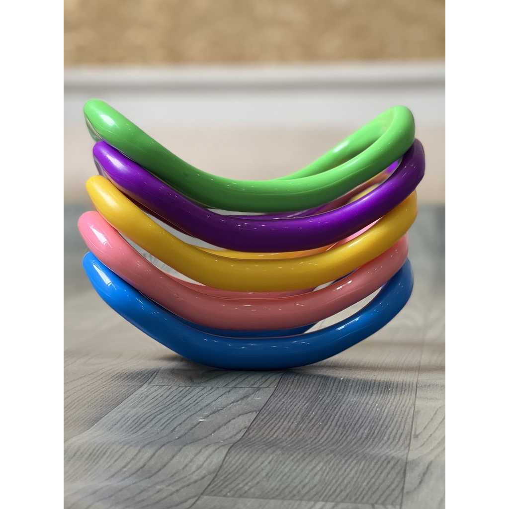 Vòng tập yoga myring hỗ trợ tập yoga - Thư viện Yoga - Chất liệu ABS, Kích thước 23cm x 13cm x 8cm