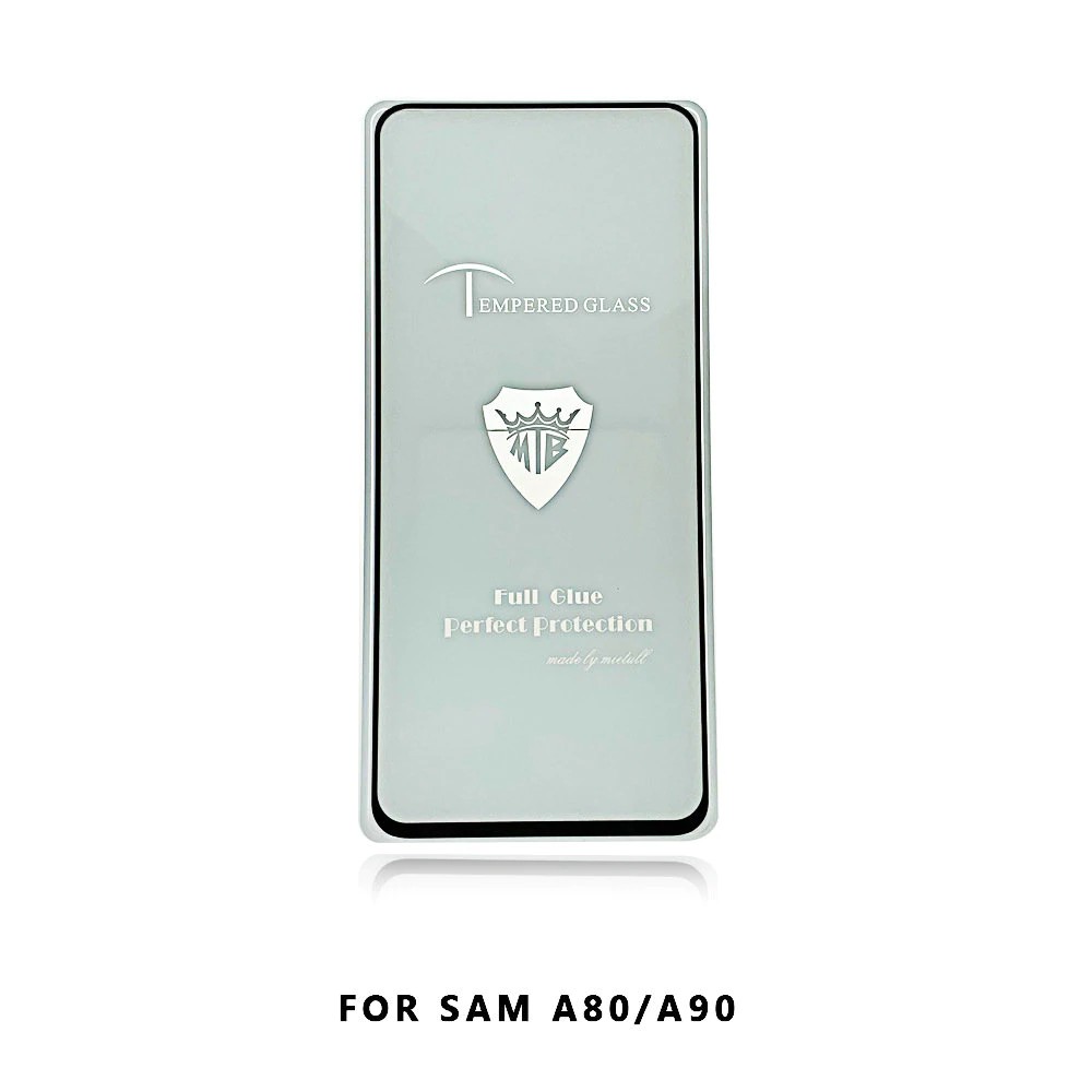Miếng Dán Kính Cường Lực Full Màn 9D Cho Samsung Galaxy A90 - Đen