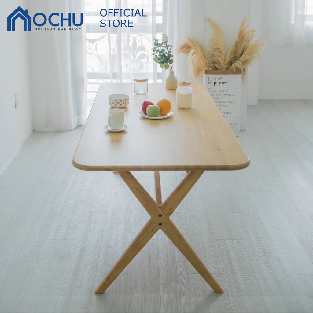 Bàn ăn gỗ OCHU lắp ráp đa năng TANDY TABLE Nội thất thông minh phòng bếp