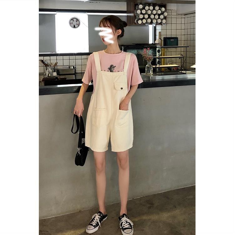 Quần Yếm Ống Rộng Phong Cách Hàn Quốc 2021 Cho Nữ | BigBuy360 - bigbuy360.vn