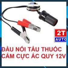 ⚡️FREESHIP 50K - TOÀN QUỐC⚡️Đầu Nối, Ổ Cắm Tẩu Sạc Adapter 12V Cắm Câu Từ Cực Ắc Quy Ô Tô Xe Hơi - Đuôi Cái