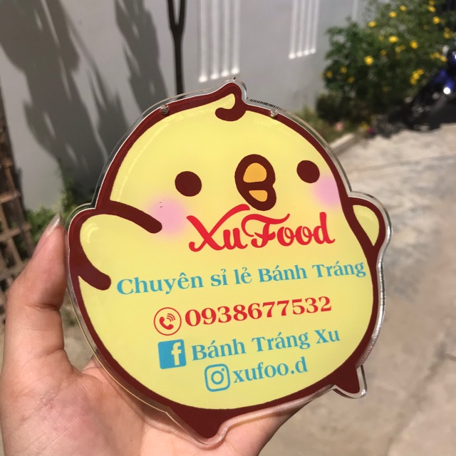 Bảng hiệu con Gà xinh xắn