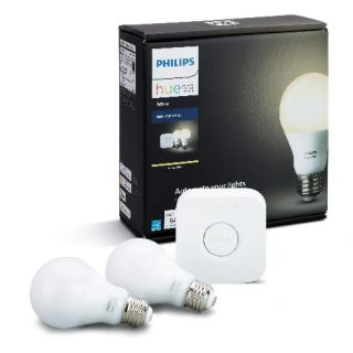 Combo bộ trung tâm Philips Hue Bridge & 2 Bóng Philips Hue White