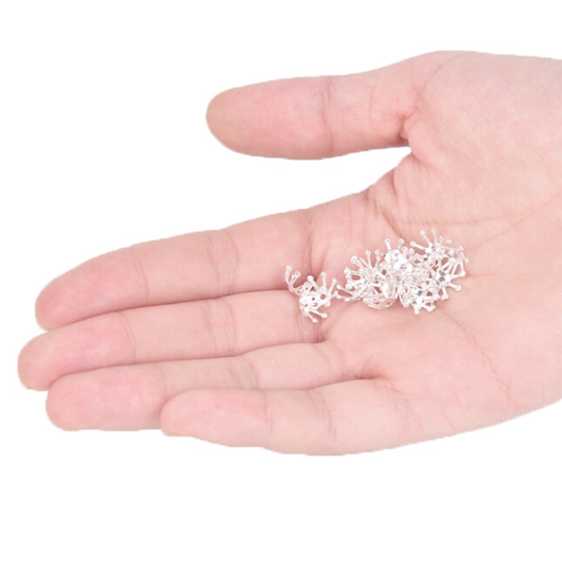 Bộ 20 Đầu Nối Hạt Hình Bông Hoa Dùng Làm Trang Sức