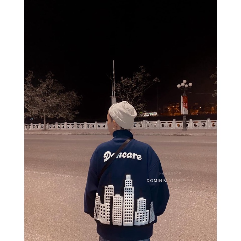 Áo Bomber - AFGK - Doncare City View Collage Varsity Jacket