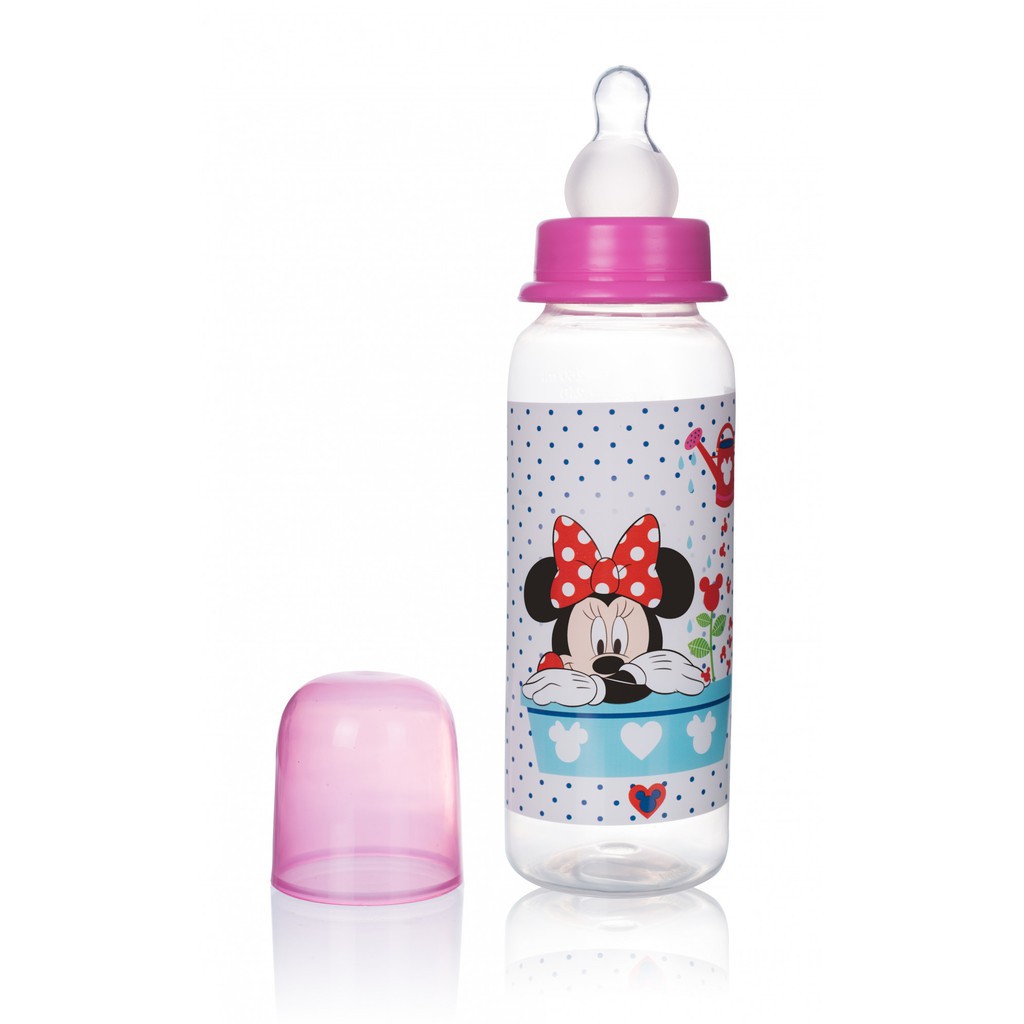 (Made in Thailand) Bộ 3 Bình Sữa CỔ HẸP (CỔ THƯỜNG) 125ml / 250ml Disney Baby (DN1611 / DN1612)