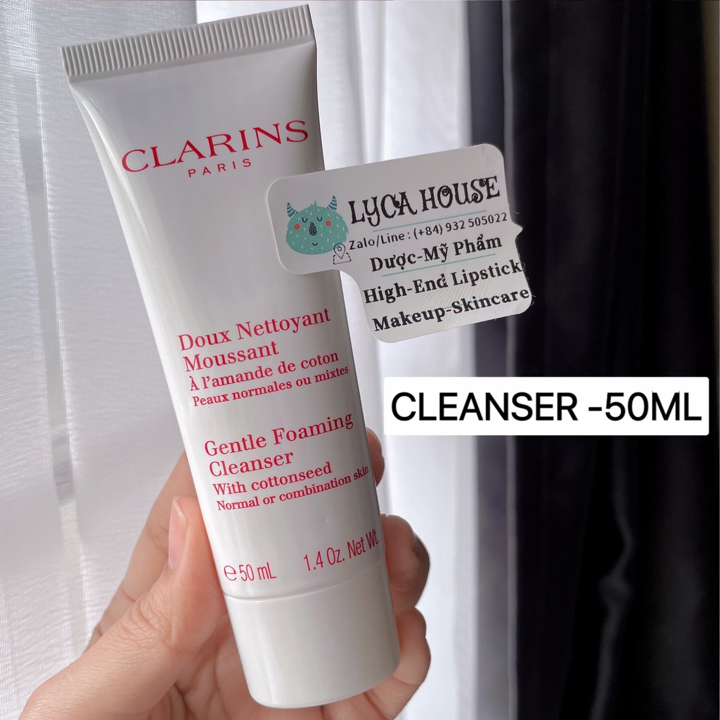SET 5 MÓN CLARINS WHITE PLUS - SERUM, LOTION, CLEANSER, V SHAPING CLARINS