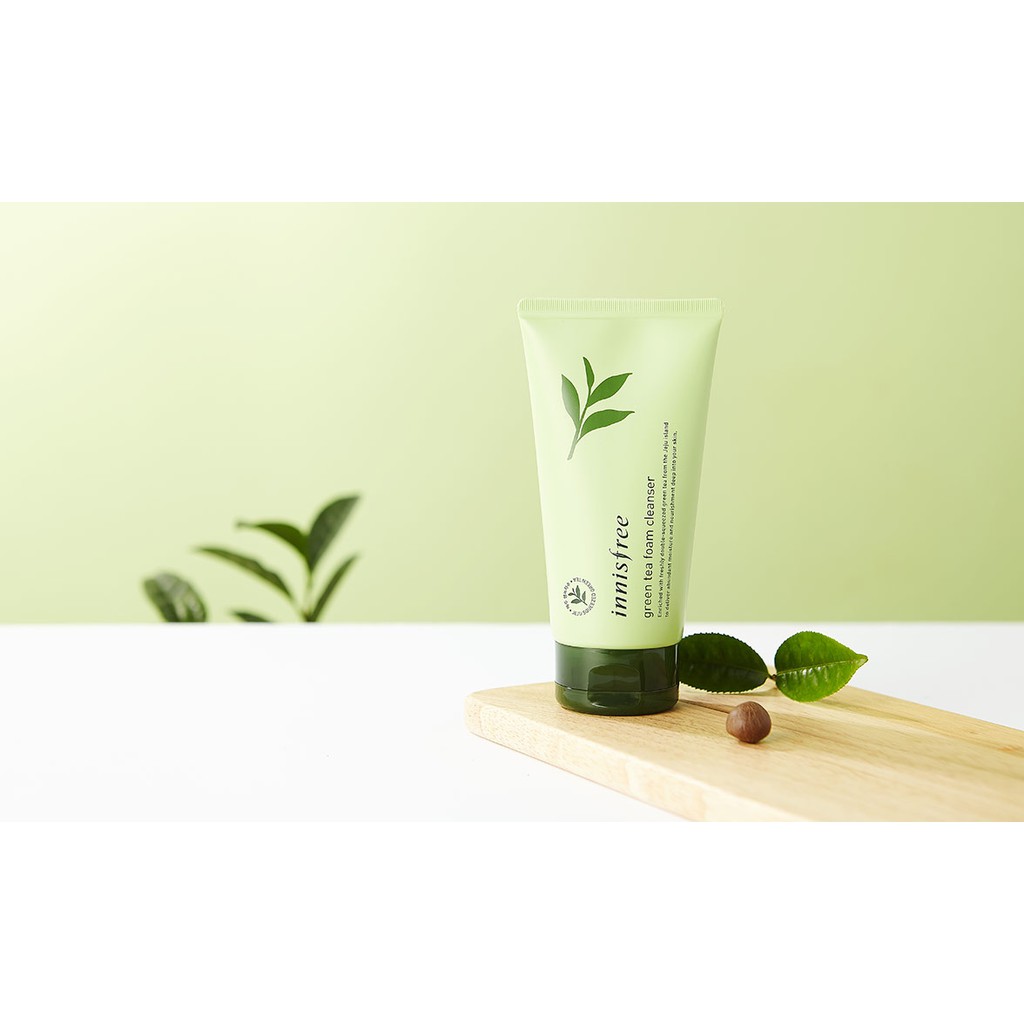 Sữa Rửa Mặt Chiết Xuất Từ Trà Xanh Innisfree Green Tea Foam Cleanser 150ml