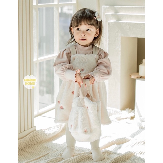 Túi xách lông trẻ em Hàn Quốc Happyprince