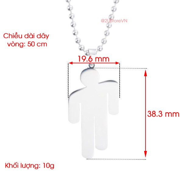 Dây chuyền Blohsh Billie Eilish