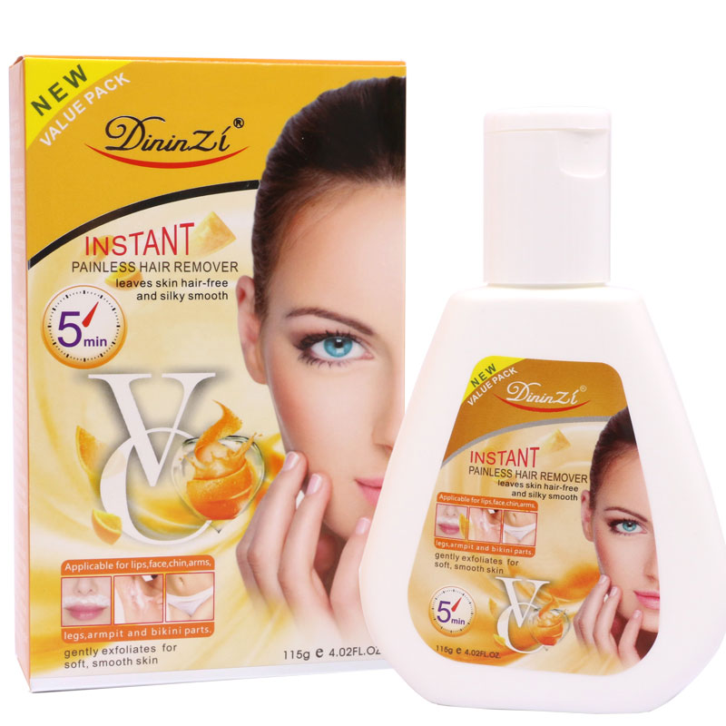 [Hàng Mới Nhập Khẩu] QIANSOTO Kem Tẩy Lông Vitamin C Không Đau Đớn Triệt Lông Ngay Lập Tức Loại 115g | BigBuy360 - bigbuy360.vn