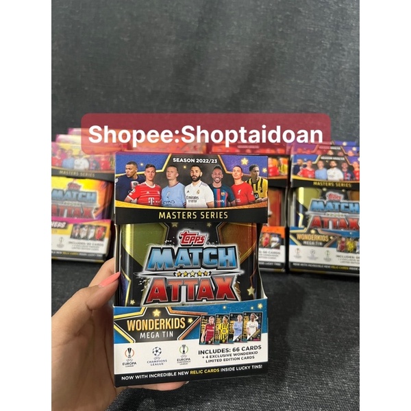 Hộp Thẻ lớn  Match Attax Champions league mùa 22/23