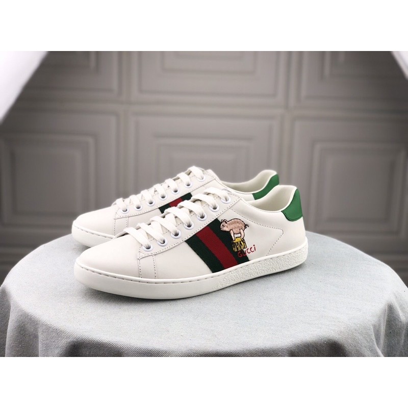 Gucci - Giày Gucci Ace Embroidered chính hãng - Giày Gucci unisex chuẩn Auth new hot