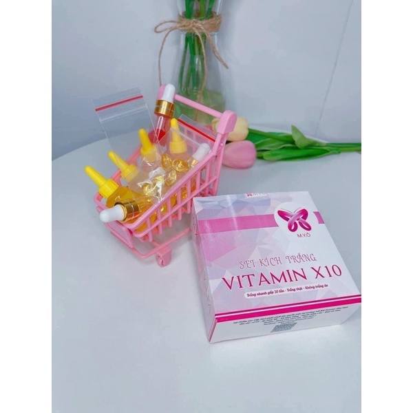 SÉT KÍCH TRẮNG VITAMIN X10 MYO