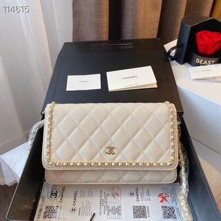 Túi xách katun đeo chéo viền xích size 25cm fullbox