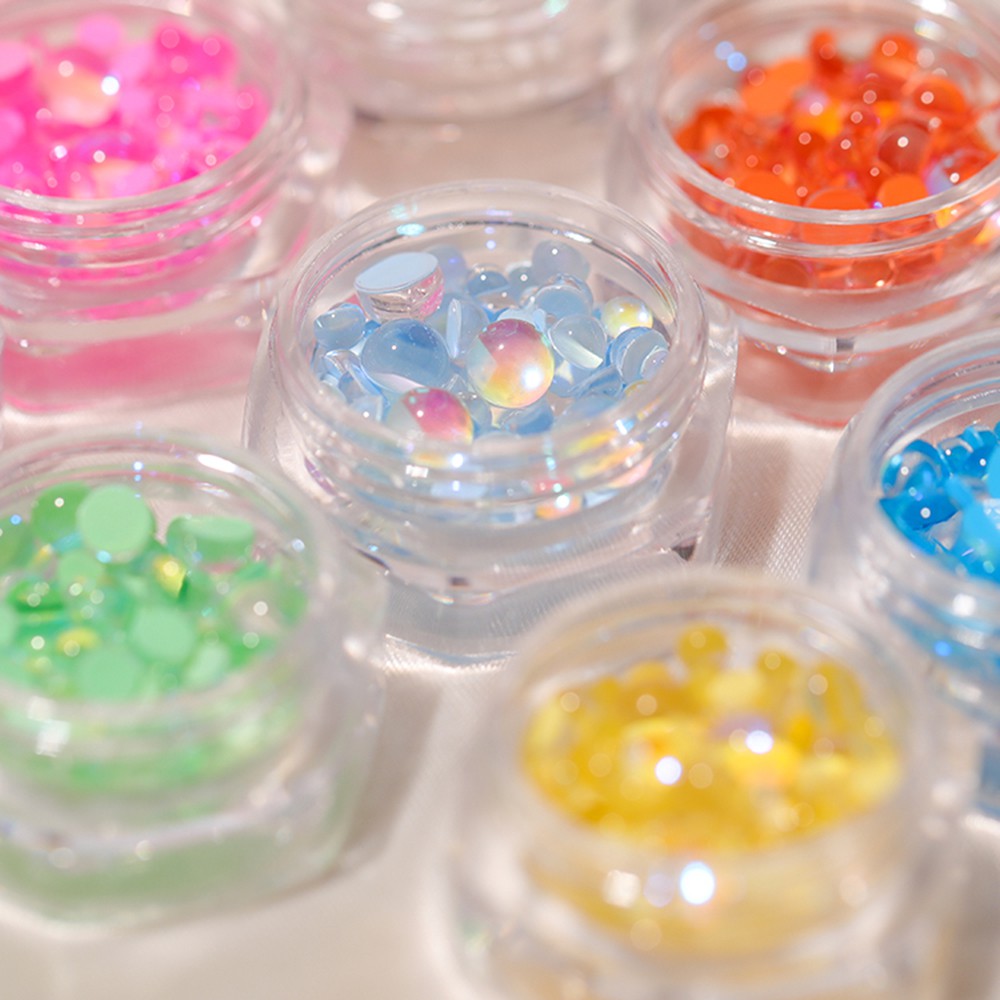 [Hàng mới về] Hộp Phụ Kiện 3D Trang Trí Móng Tay Xinh Xắn